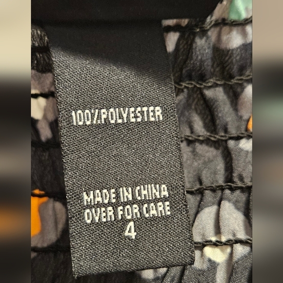 Torrid Plus Size Dress 4x Tube Top No Sleeve Black Multi Colored Leopard Cheetah - Picture 12 of 14